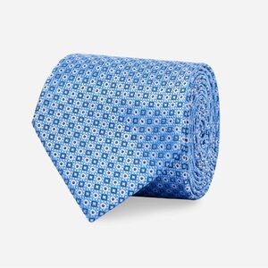 Market Geos Light Blue Tie × 1
